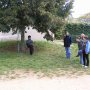 Przyszliśmy odwiedzić Jadzię w pracy