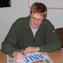 Olivier pomaga przygotować napisy